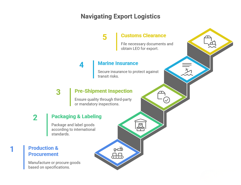 Navigating export logistics