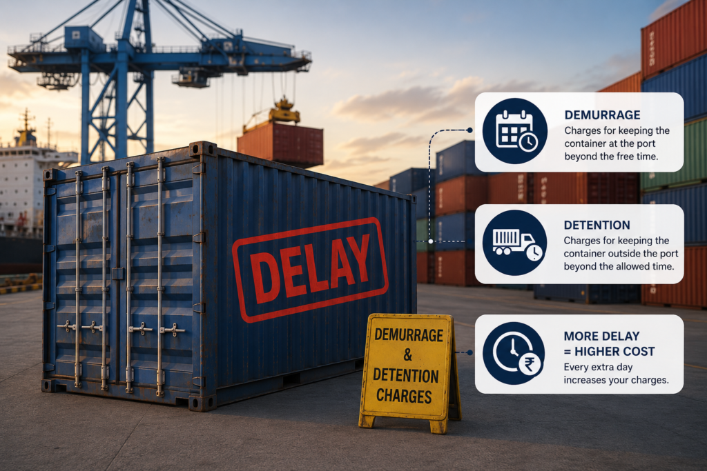 Demurrage and Detention Charges Can Increase Quickly