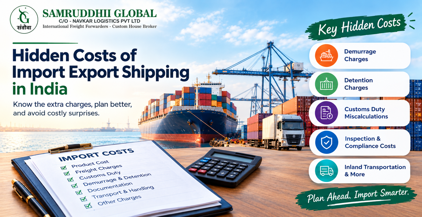 The Hidden Costs of Import Export Shipping in India (2026 Guide)