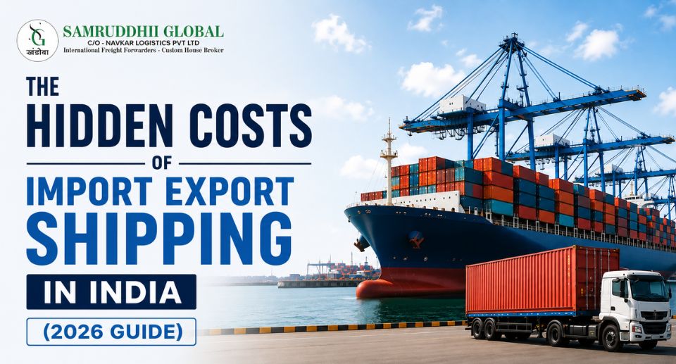 The Hidden Costs of Import Export Shipping in India (2026 Guide)
