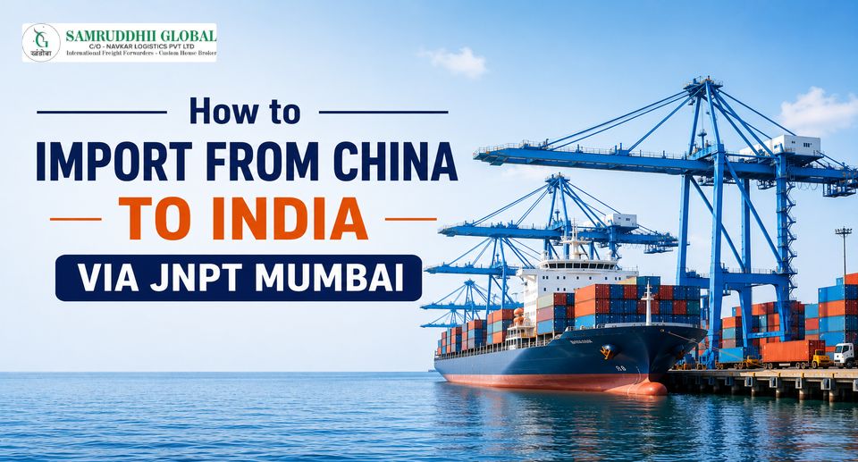 Import From China To India
