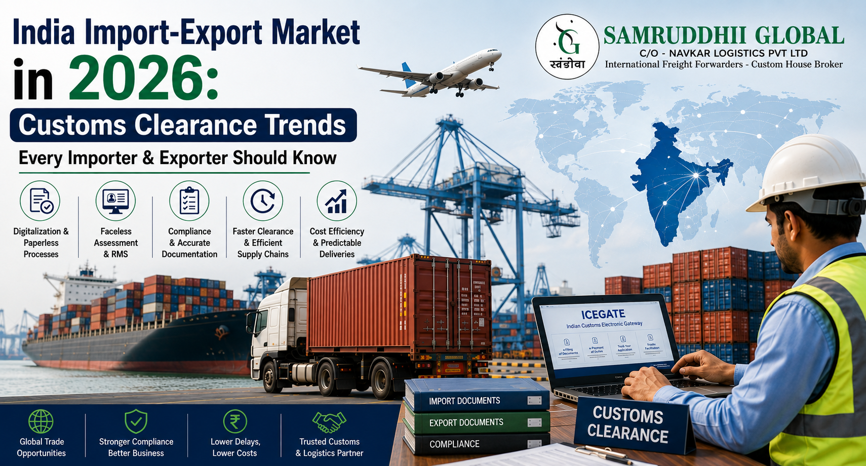 India Import-Export Market in 2026: Customs Clearance Trends Every Importer & Exporter Should Know 